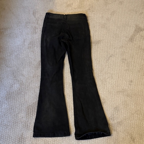 Scoop Black Flare Jeans - Picture 4 of 6